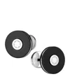 Montblanc Pix Stainless Steel And Resin Cufflinks