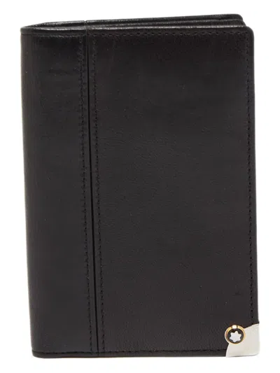 Montblanc Logo-detail Cardholders In Black