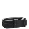 MONTBLANC MONTBLANC LOGO DETAILED BUCKLED BELT