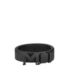 Montblanc Logo Double-sided Belt In Black