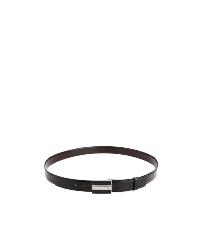 MONTBLANC LOGO DOUBLE-SIDED BELT