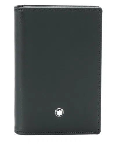 Montblanc Logo-embellishment Cardholder In Black