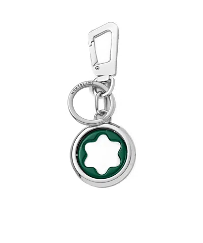 MONTBLANC MONTBLANC LOGO ENGRAVED KEYRING