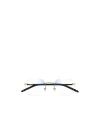 Montblanc Logo-plaque Square-frame Glasses In White