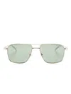 Montblanc Sunglasses In Gold