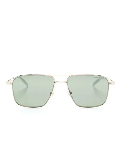 Montblanc Sunglasses In Gold