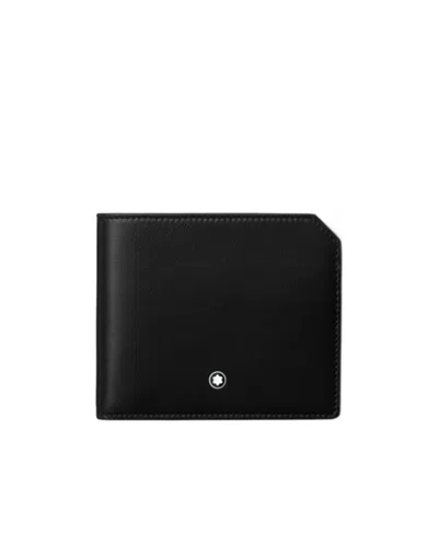 Montblanc Logo Soft Wallet In Black