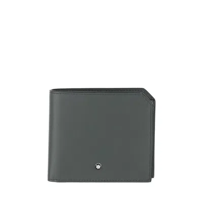 Montblanc Logo Stud Bi In Grey