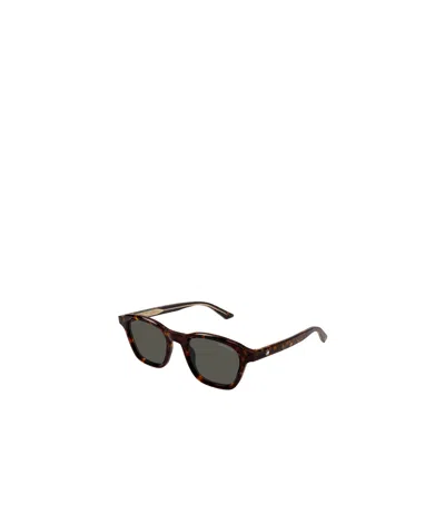 Montblanc Logo Sunglasses In Black