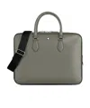 Montblanc Logo Tote Bag In Medium Gray