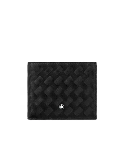 Montblanc Logo Wallet In Black