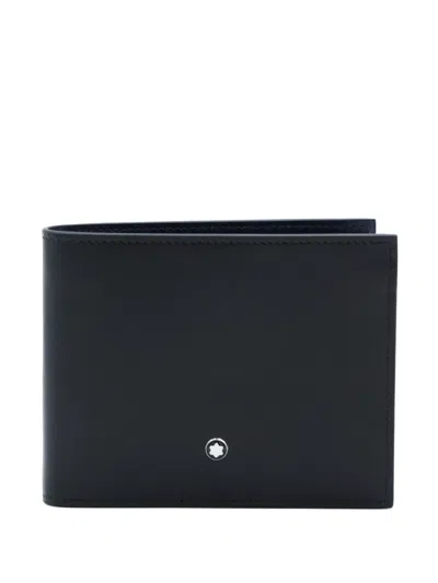 Montblanc Logo Wallet In Black