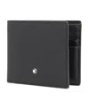 Montblanc Logo Wallet In Black