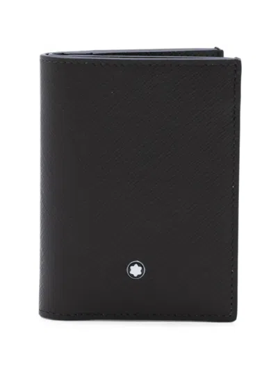 Montblanc Logo-plaque Bifold Wallet In Black