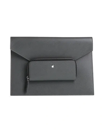 Montblanc Man Handbag Lead Size - Leather