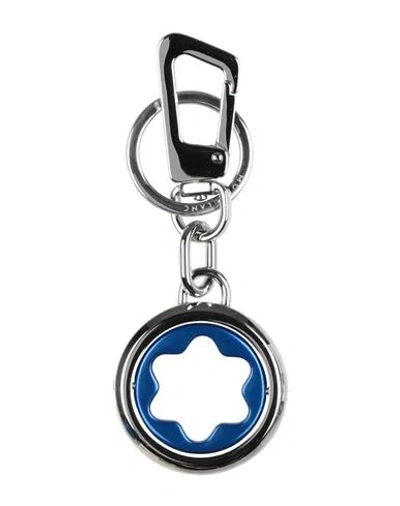Montblanc Man Key Ring Bright Blue Size - Metal