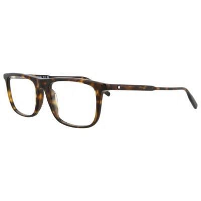 Montblanc Mb0012o30006763006 Tortoiseshell Acetate Eyeglasses In Multi
