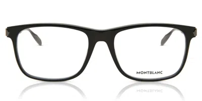 Montblanc Mb0035o Men's Glasses, Black, Size 57
