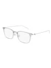 Montblanc Mb0100o Eyewear In Silver