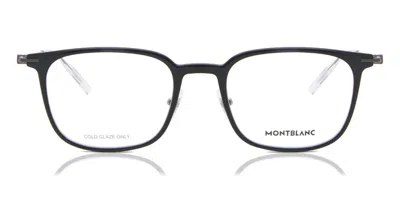 Montblanc Mb0100o Men's Glasses, Black, Size 52