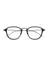 Montblanc Mb0155o Eyewear In Black Ruthenium Trans