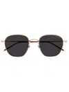 Montblanc Mb0160s Sunglasses In Gray