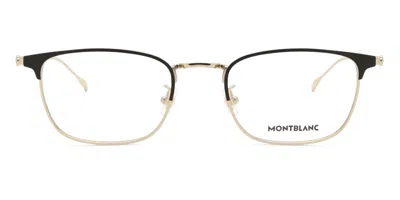 Montblanc Mb0192o Men's Glasses, Gold, Size 53 In Multi