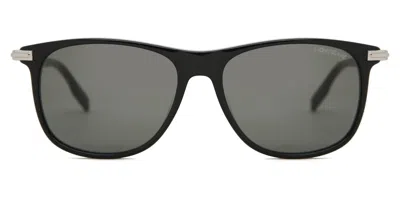 Montblanc Mb0216s 001 Men's Sunglasses Black Size 56
