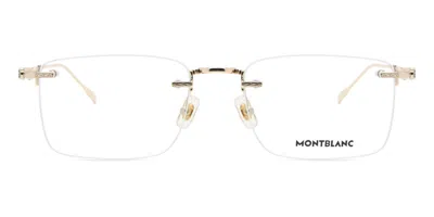 Montblanc Mb0241o Men's Glasses, Gold, Size 54