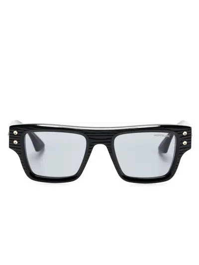 Montblanc Mb0253s Sunglasses In Black
