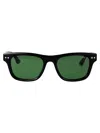 Montblanc Mb0254s Sunglasses In Black-black-green