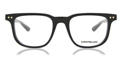 Montblanc Mb0256o Men's Glasses, Black, Size 53