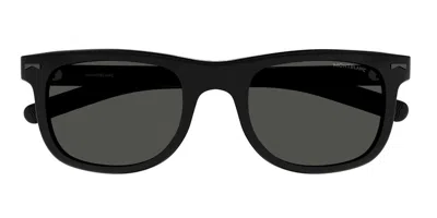 Montblanc Mb0260s 006 Men's Sunglasses Black Size 53