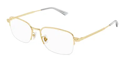 Montblanc Mb0269oa Asian Fit 001 Men's Glasses Gold Size 54 - Free Lenses - Blue Light Block Available