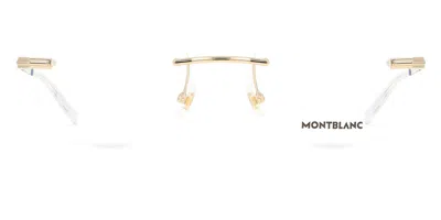 Montblanc Mb0279o Men's Glasses, Gold, Size 54