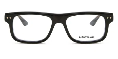 Montblanc Mb0289o Men's Glasses, Black, Size 55