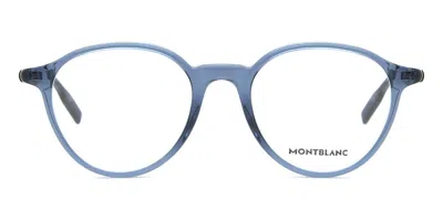 Montblanc Mb0291o Men's Glasses, Blue, Size 50