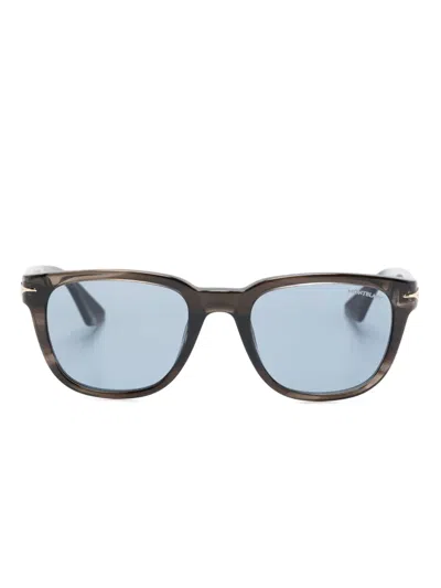Montblanc Mb0302s Sonnenbrille In Blue