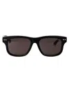 Montblanc Mb0319s Sunglasses In 001 Black Black Grey