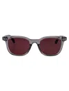 Montblanc Mb0320s Sunglasses In 004 Grey Grey Violet