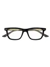 Montblanc Mb0322o Eyewear In Black Black Transpare