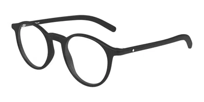Montblanc Mb0329o 005 Men's Glasses  Size 49 - Free Lenses - Blue Light Block Available In Black