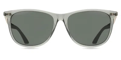 Montblanc Mb0330s 004 Men's Sunglasses Grey Size 56 In Gray