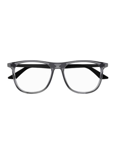 Montblanc Mb0332o Eyewear In Grey Black Transparen