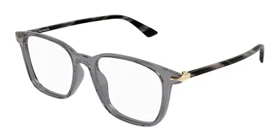 Montblanc Mb0338o Men's Glasses, Grey, Size 52 In Gray