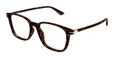 Montblanc Mb0338o Men's Glasses, Tortoiseshell, Size 54 In Brown
