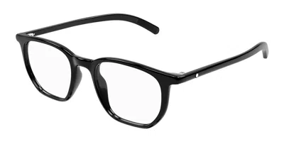 Montblanc Mb0349o Men's Glasses, Black, Size 50