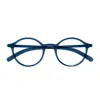 Montblanc Mb0350o Linea Snowcap 004 Blue Transparent Glasses