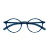 Montblanc Mb0350o Linea Snowcap 004 Blue Transparent Glasses
