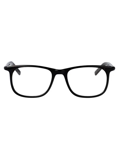Montblanc Mb0351o Glasses In Black-black-transparent